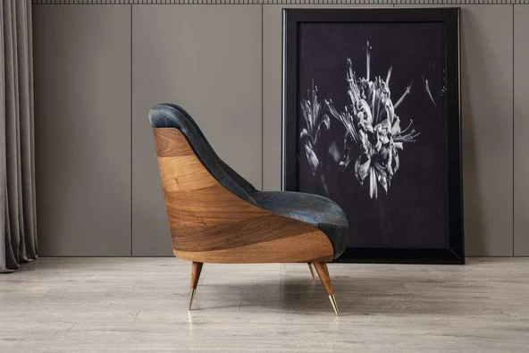 SALDA CEVİZ KAPLAMA BERJER - 3