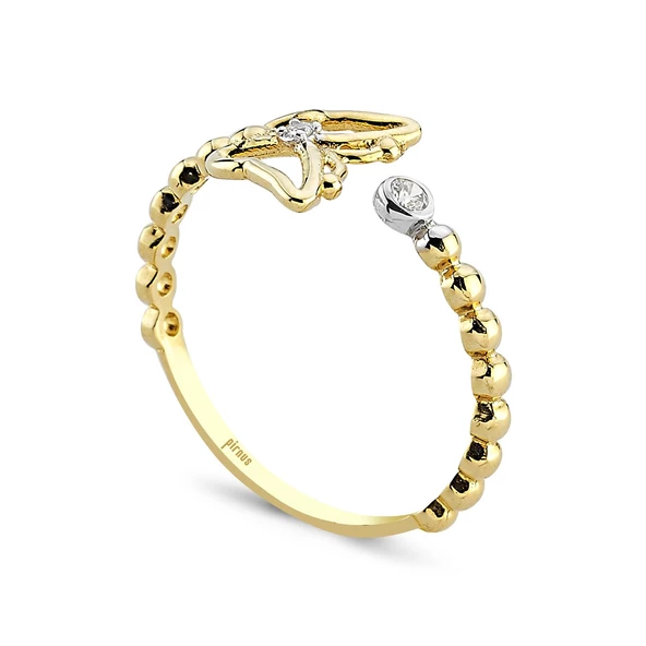 Altın Eklem Yüzük 1,61 Gram - 1