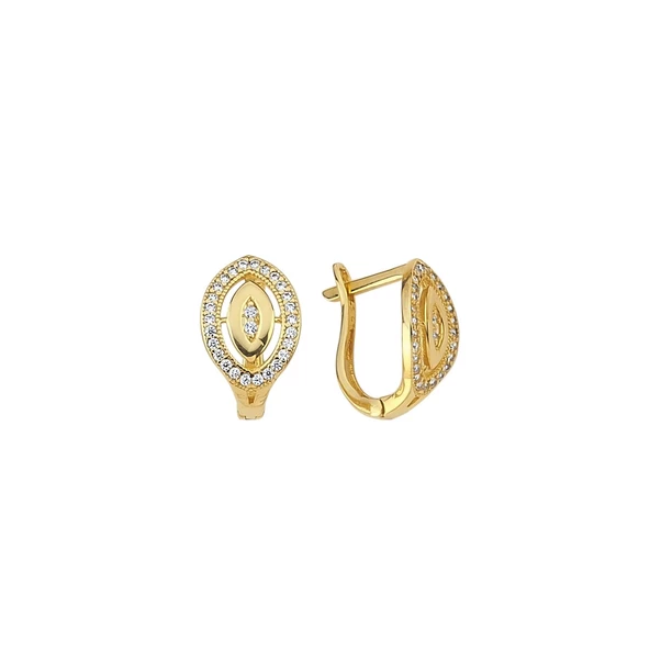Altın Taşlı Küpe 2,85 Gram