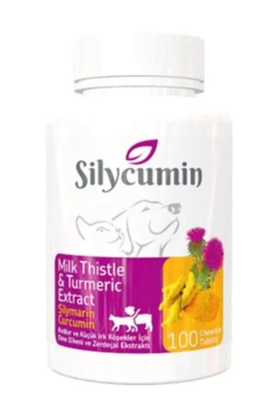 Bio PetActive Silycumin Kedi Ve Köpekler Için Bağışıklık Sistemi Destekleyici 100 Tablet