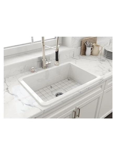 Bocchi Sotto 1360 modeli 68 cm eviye Paslanmaz Çelik Teli 2300-2010 - Resim 2