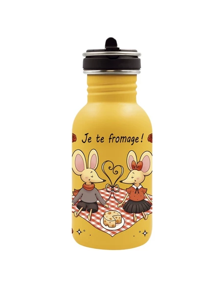 Laken  Şişe  ACERO T.FLOW 0,5L FROMAGE Paslanmaz Çelik