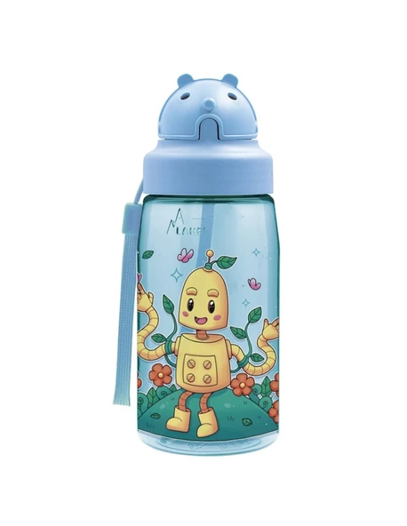 Laken OBY Kapaklı TRITAN Şişe 0,45L- ECO ROBOT LKOBYER - 1