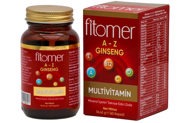 Fitomer Multivitamin 60 Kapsül