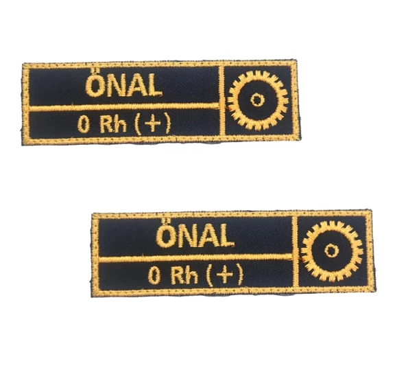 DENİZ KUVVETLERİ LACİVERT  İSİMLİK  2 ADET ürün görseli