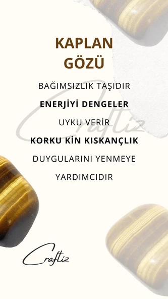 El Yapımı Kaplangözü Doğal Taş Tesbih - Enerji Dolu ve Şık Aksesuar 33'Lük İşlemeli - 3
