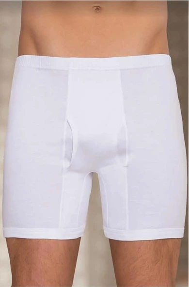 BERRAK 1055 ERKEK PAÇALI KÜLOT 12 ADET  BEYAZ S ürün görseli