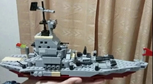 Savaş Gemisi 980 Parça Yapı Bloks 8 İN 1 - 24 FARKLI MODEL - 2