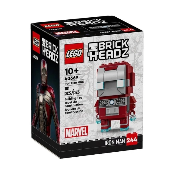 LEGO Brickheadz 40669 Iron Man Mk5 (101 Parça)