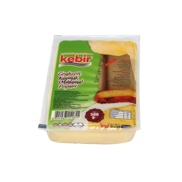 Kebir Yağlı Kuymak Peyniri 500 gr
