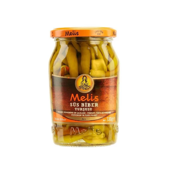 Melis Yakan Biber- Süs Biberi Turşusu 370 ml-330 gr