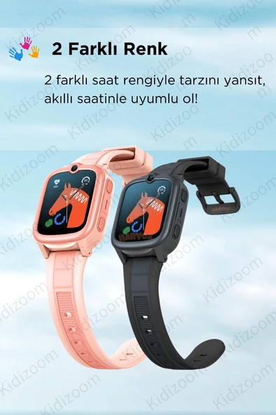 K800 Akıllı Çocuk Saati Sim Kartlı Gps Konum Görüntülü Konuşma Ortam Dinleme Özellikli Çocuk Saati - 12