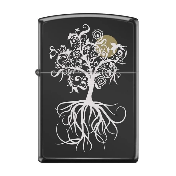 Zippo 24756 Tree And Moon Design Çakmak ürün görseli