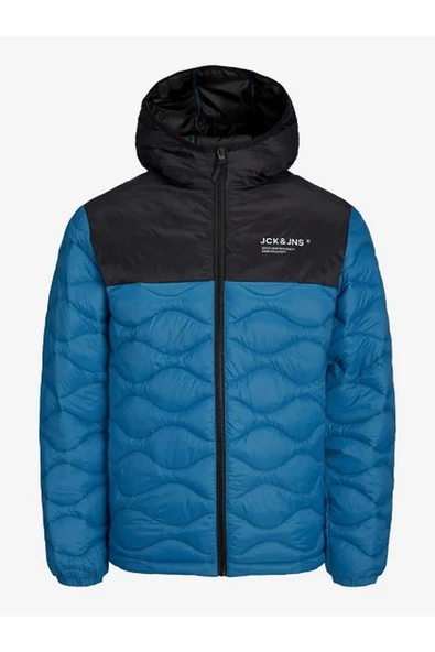 Jack & Jones 12249442 Jjenoah Puffer Hood Erkek Mont