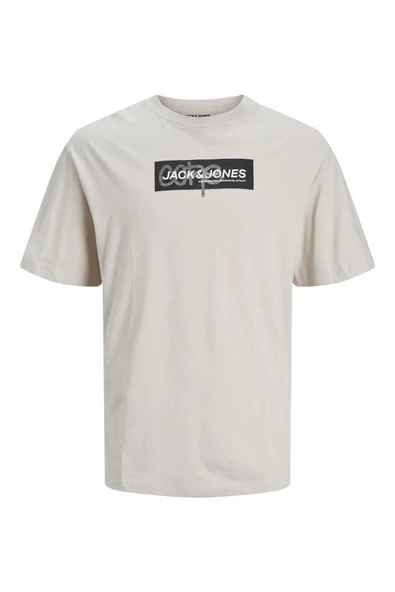 Jack & Jones 12253477-BJ Jcoaop Print Tee Ss Erkek Tişört