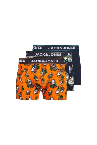 Jack & Jones 12252541 Jactriple Skull Trunks 3 Pack Erkek Boxer