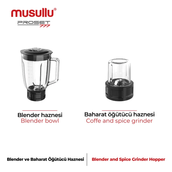 Musullu Proset Msl-3006 Stand Mikser - 6