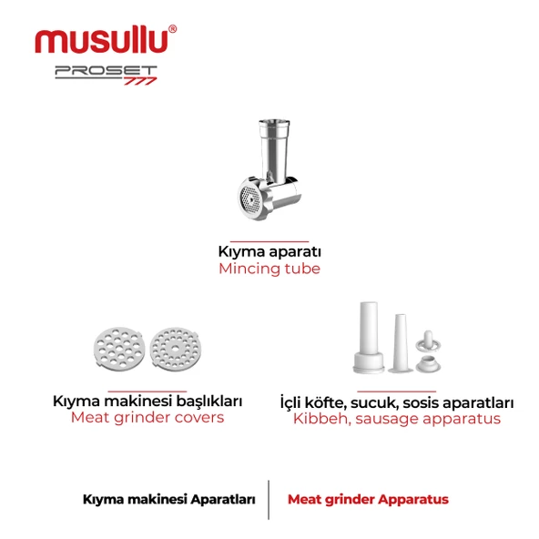 Musullu Proset Msl-3006 Stand Mikser - 7