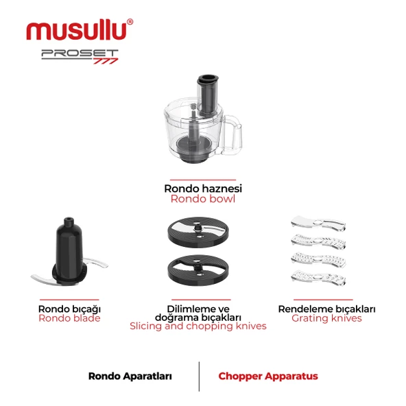 Musullu Proset Msl-3006 Stand Mikser - 5