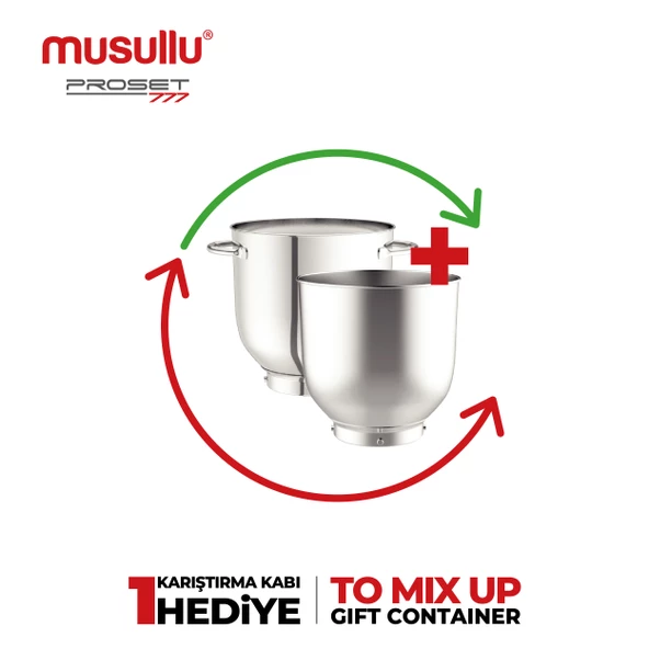 Musullu Proset Msl-3006 Stand Mikser - 4