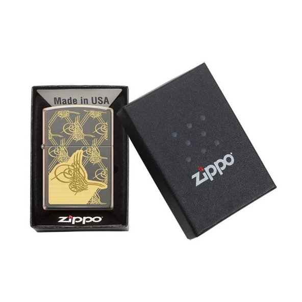 Zippo 49839 Ottoman Tugra Design Çakmak - Resim 2