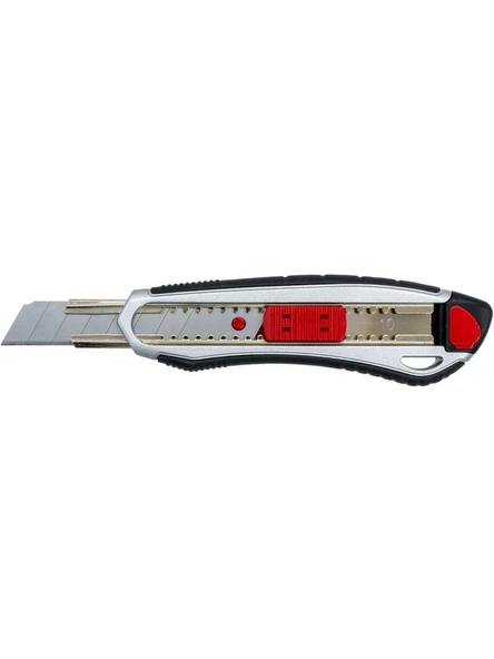 İzeltaş Pro 18 mm Metal Gövde Geniş Maket Bıçağı Falçata - 4