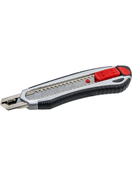 İzeltaş Pro 18 mm Metal Gövde Geniş Maket Bıçağı Falçata