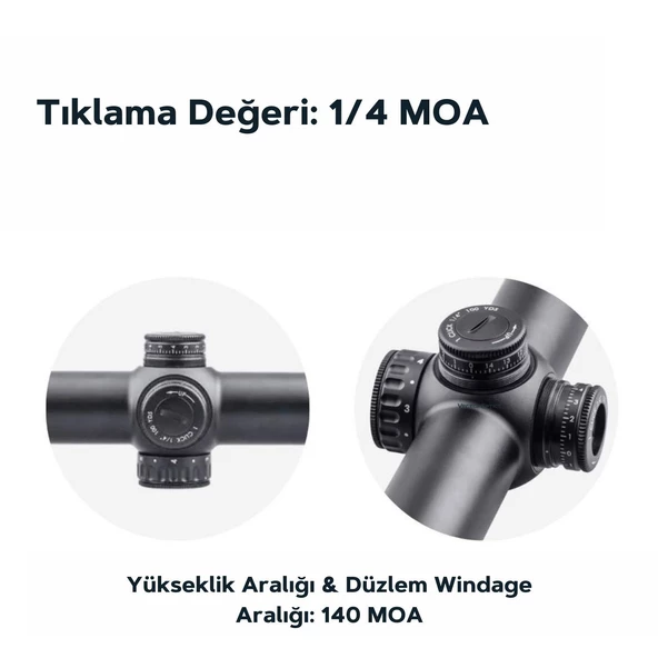 CONTINENTAL 2-12X50 HUNTING SFP TÜFEK DÜRBÜNÜ - 2