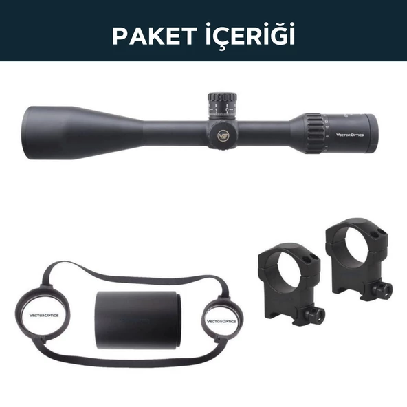 Continental x6 5-30x56 SFP ZERO STOP Tactical Tüfek Dürbünü - 4