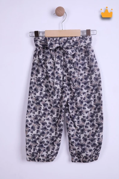 Babyhola %100 Pamuk 1-4 Yaş Kız Çocuk Jogger Tek Alt Pantolon 12784