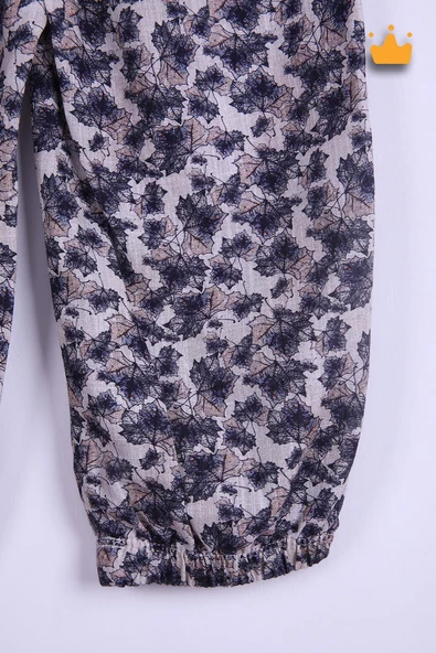 Babyhola %100 Pamuk 1-4 Yaş Kız Çocuk Jogger Tek Alt Pantolon 12784 - 8