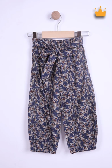 Babyhola %100 Pamuk 1-4 Yaş Kız Çocuk Jogger Tek Alt Pantolon 12784 - 2