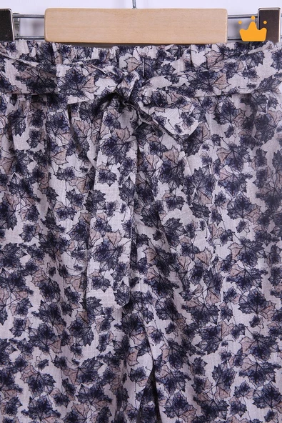 Babyhola %100 Pamuk 1-4 Yaş Kız Çocuk Jogger Tek Alt Pantolon 12784 - 4