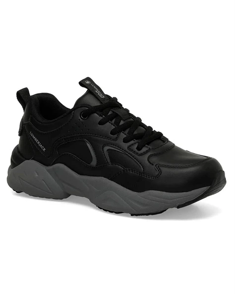 Lumberjack Dakota Pu 4Pr Kadın Siyah Sneaker Ayakkabı