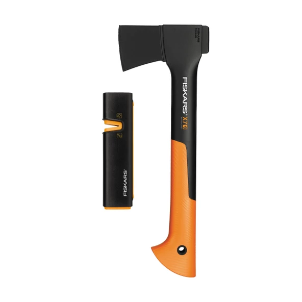 Fiskars 1020183 Parçalama Baltası Xs X7 + Bileme Aparatı Set