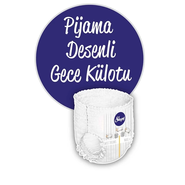 Gece Külotu Lavanta Yağlı 6 Numara Xlarge 60 Adet - 4