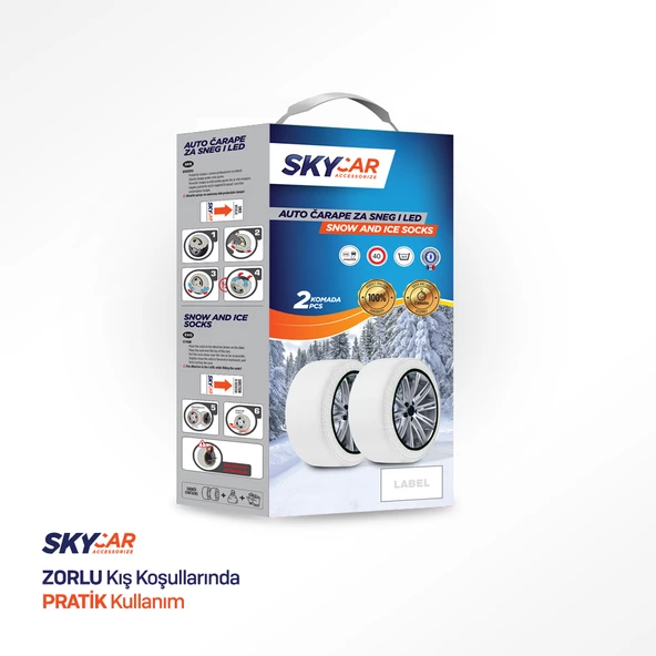 Skycar SnowMaster Kar Çorabı