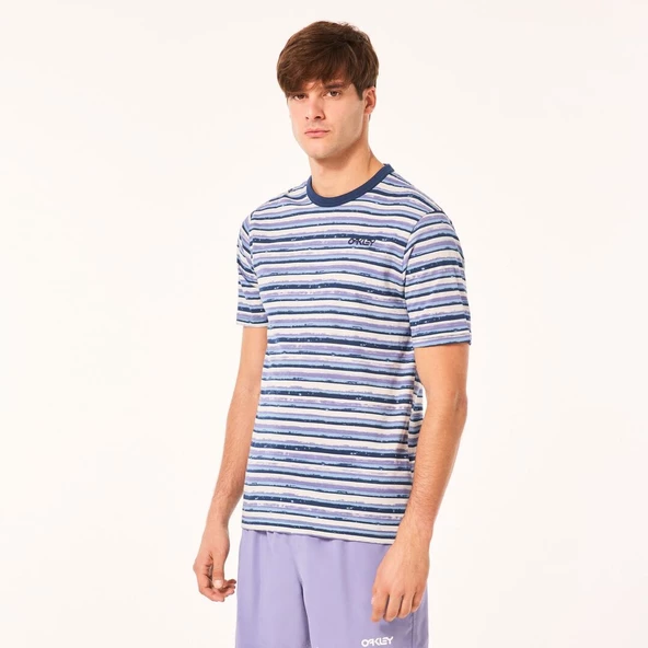 Oakley BLURRRED STRIPES TEE Erkek T-Shirt OAK.FOA405507-OAK.9ZG-S1 - 7