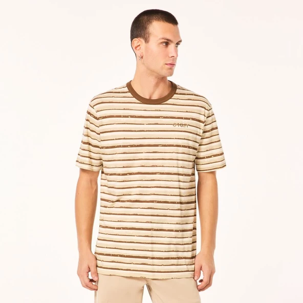 Oakley BLURRRED STRIPES TEE Erkek T-Shirt OAK.FOA405507-OAK.BAI - 3