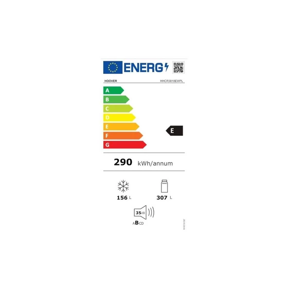 HHCR3818EWPL 463 Lt No-Frost Buzdolabı - 5
