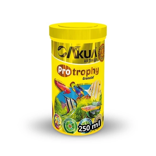 Artakua Protrophy 500-800 Micron 250 ML 100 Gram Balık Yemi