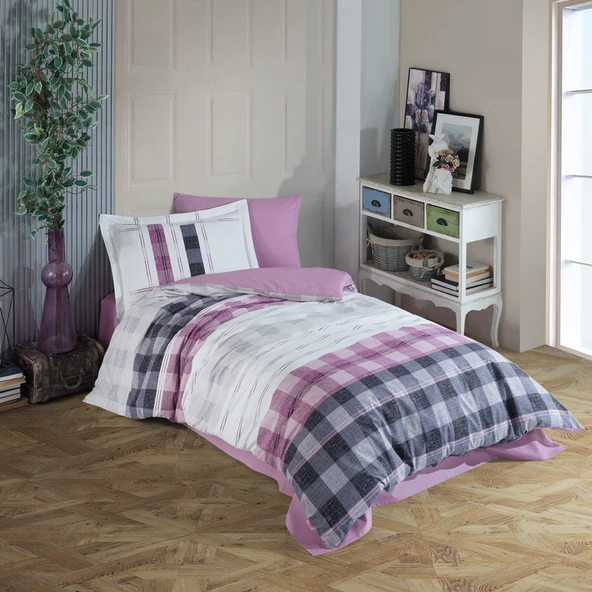 Hobby Suelita Pembe - Poplin Studio Nevresim Takımı - Resim 2