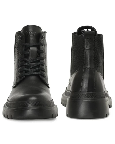 İnci Boris 4Pr Erkek Siyah (40-45) Deri Bot - 5