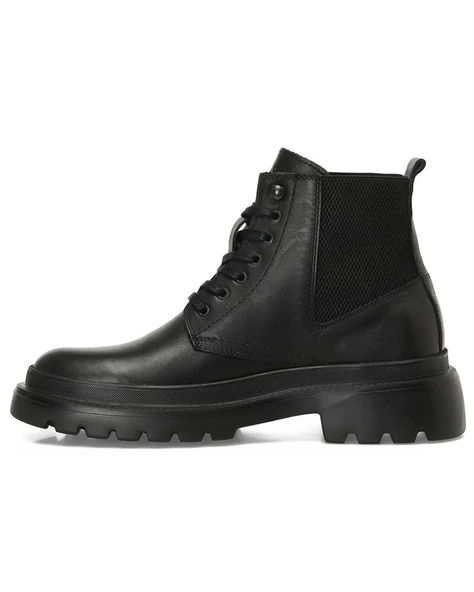 İnci Boris 4Pr Erkek Siyah (40-45) Deri Bot - 3