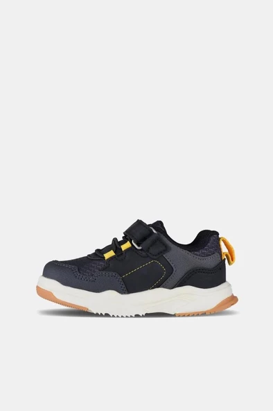 Vicco Homer 346.P24K.334 Anatomik Taban Erkek Çocuk Spor AYakkabı Siyah 26-30 - Resim 5