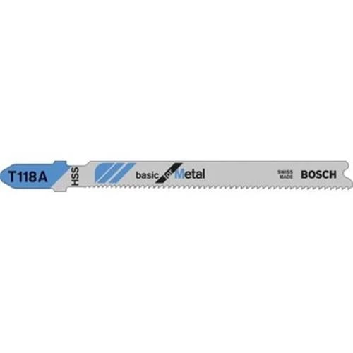 BOSCH DEKUPAJ BIÇAĞI BASİCFORMETAL T118A 5'Lİ 2608631013