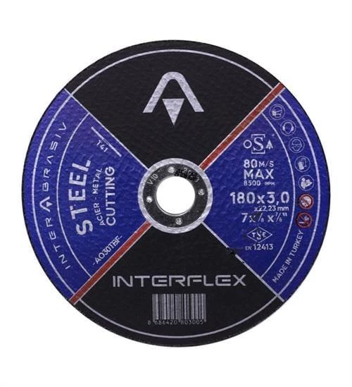 İNTERFLEX 180*3 METAL KESİCİ TAŞ