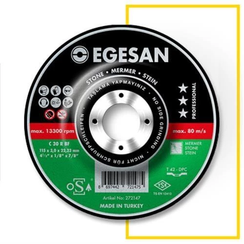 EGESAN 115*3 MERMER KESİCİ