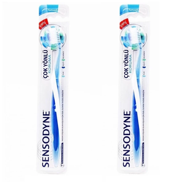 Sensodyne Çok Yönlü Koruma Yumuşak Diş Fırçası 2 Adet