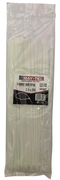 BAYTEC CIRT KELEPÇE BEYAZ 3,6*200 MK1787